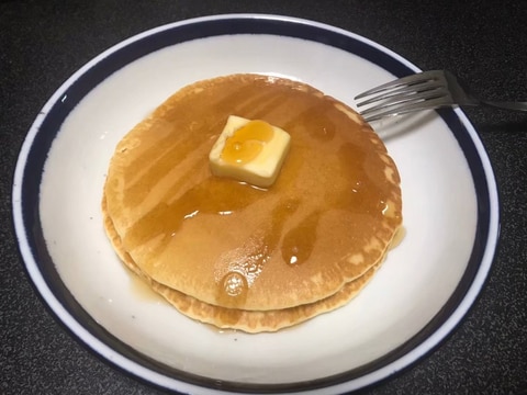 基本のホットケーキ